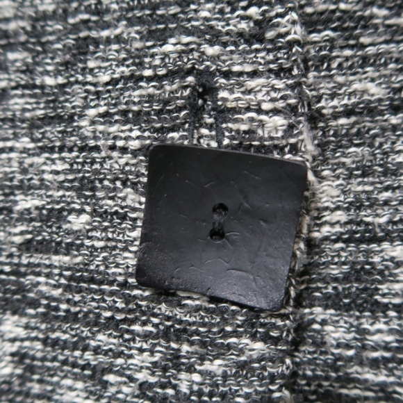 Heather Gray Knit Cardigan Button Up Cozy Cottagecore Anthropologie Willow Lg - Picture 4 of 10